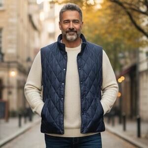 Johnston & Murphy Men's Quilted Puffer Vest